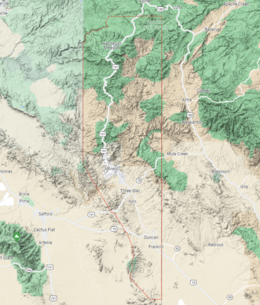Department Greenlee County, Arizona